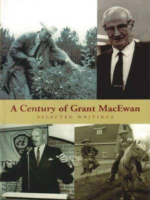 cover image of A Century of Grant MacEwan
